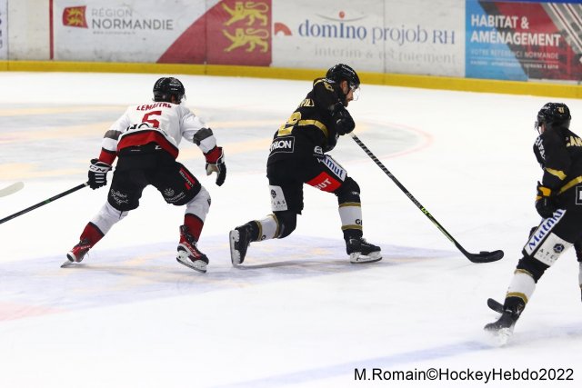 Photo hockey match Rouen - Bordeaux le 18/02/2022