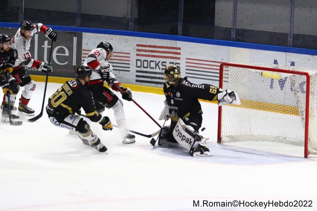 Photo hockey match Rouen - Bordeaux le 18/02/2022