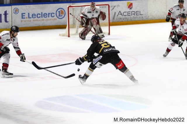 Photo hockey match Rouen - Bordeaux le 18/02/2022