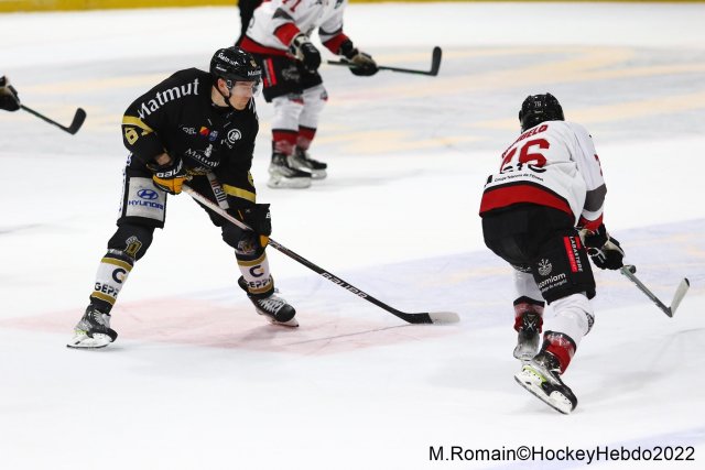 Photo hockey match Rouen - Bordeaux le 18/02/2022
