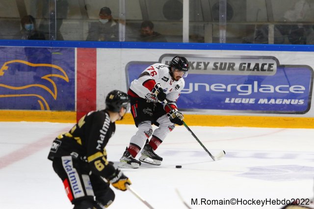 Photo hockey match Rouen - Bordeaux le 18/02/2022