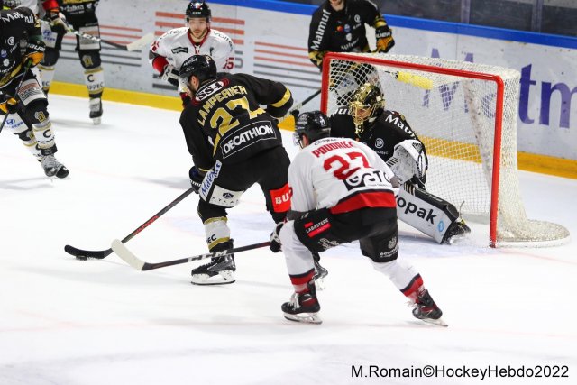 Photo hockey match Rouen - Bordeaux le 18/02/2022