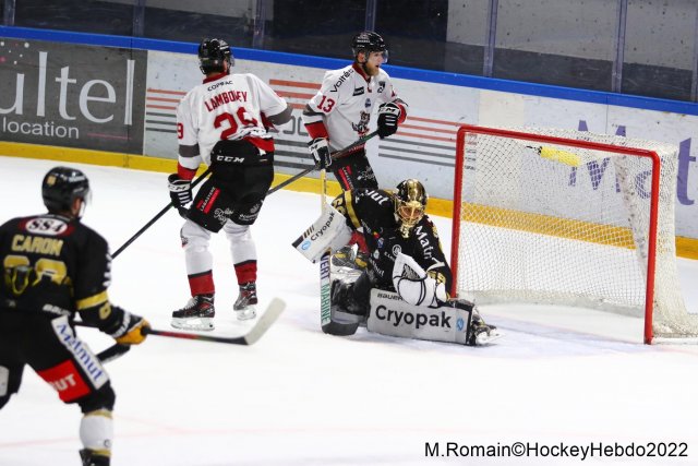 Photo hockey match Rouen - Bordeaux le 18/02/2022