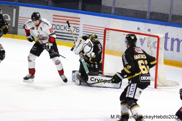 Photo hockey match Rouen - Bordeaux le 18/02/2022