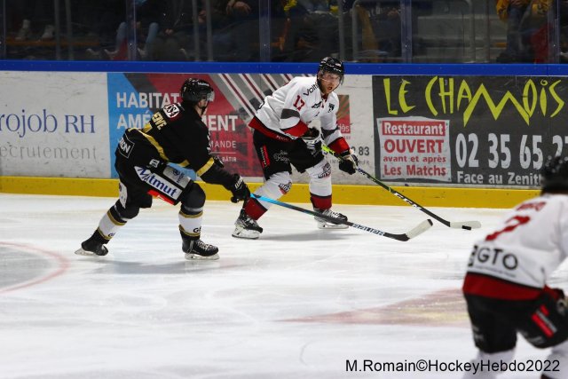 Photo hockey match Rouen - Bordeaux le 18/02/2022