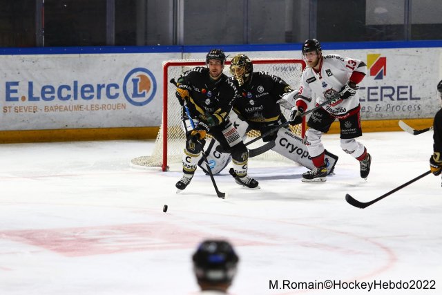 Photo hockey match Rouen - Bordeaux le 18/02/2022