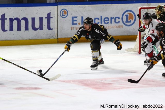 Photo hockey match Rouen - Bordeaux le 18/02/2022