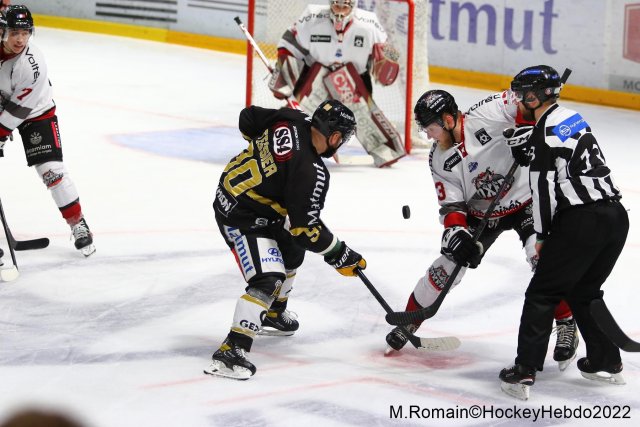 Photo hockey match Rouen - Bordeaux le 18/02/2022