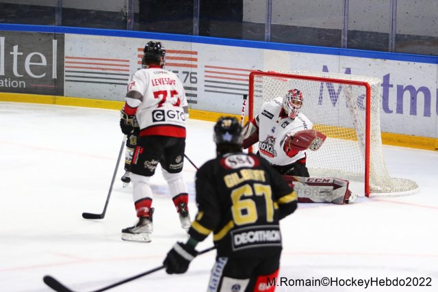 Photo hockey match Rouen - Bordeaux le 18/02/2022