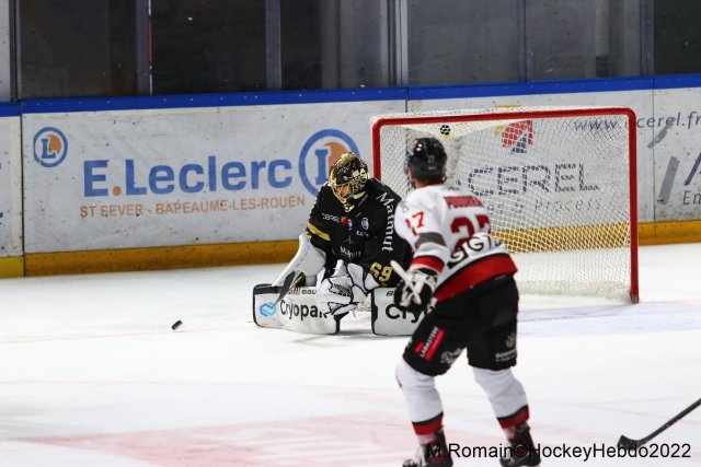 Photo hockey match Rouen - Bordeaux le 18/02/2022