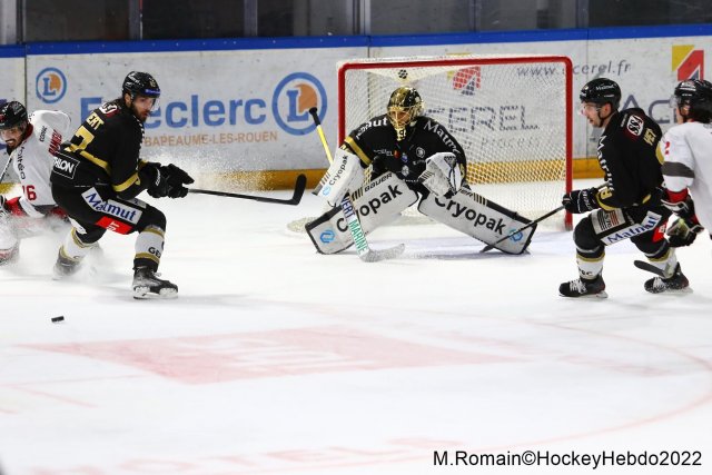 Photo hockey match Rouen - Bordeaux le 18/02/2022