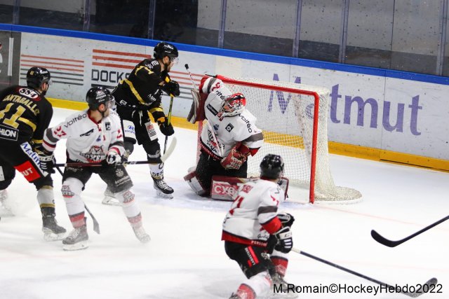 Photo hockey match Rouen - Bordeaux le 18/02/2022