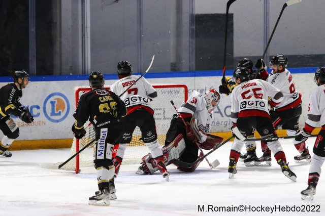 Photo hockey match Rouen - Bordeaux le 18/02/2022