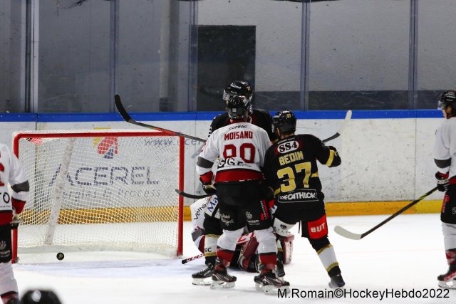 Photo hockey match Rouen - Bordeaux le 18/02/2022