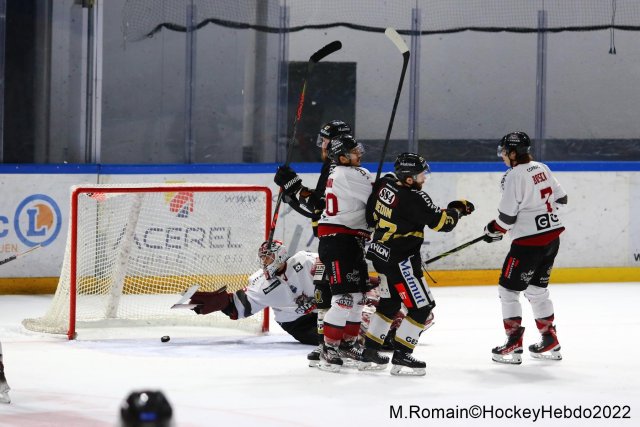 Photo hockey match Rouen - Bordeaux le 18/02/2022