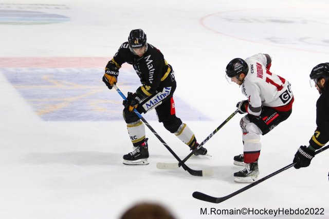 Photo hockey match Rouen - Bordeaux le 18/02/2022