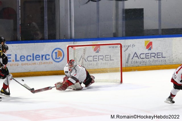 Photo hockey match Rouen - Bordeaux le 18/02/2022