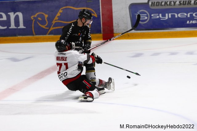 Photo hockey match Rouen - Bordeaux le 18/02/2022