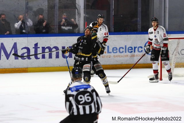 Photo hockey match Rouen - Bordeaux le 18/02/2022