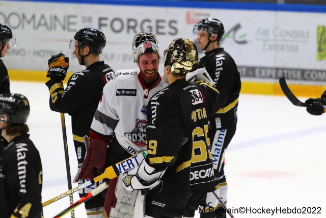 Photo hockey match Rouen - Bordeaux le 18/02/2022