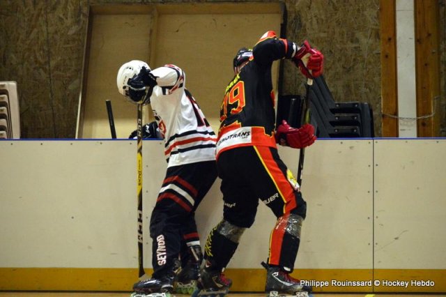 Photo hockey reportage N1 : Laborieuse mais précieuse victoire