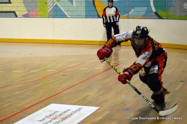 Photo hockey reportage N1 : Laborieuse mais précieuse victoire