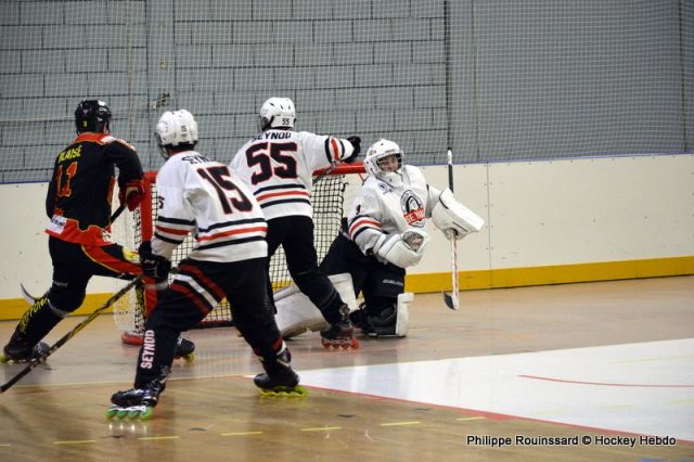 Photo hockey reportage N1 : Laborieuse mais précieuse victoire