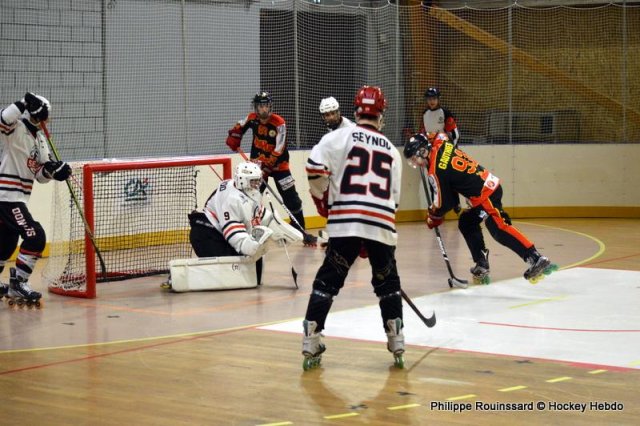 Photo hockey reportage N1 : Laborieuse mais précieuse victoire