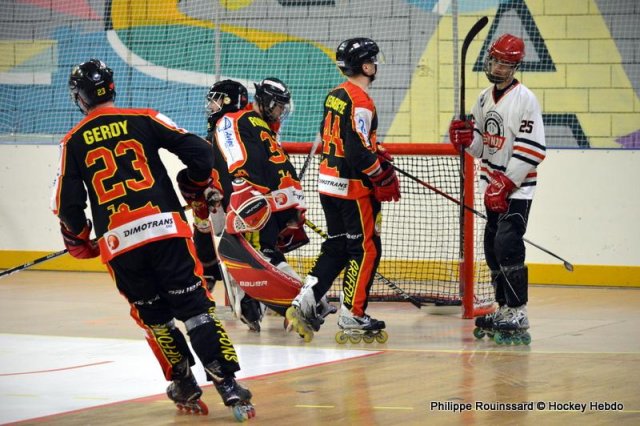 Photo hockey reportage N1 : Laborieuse mais précieuse victoire