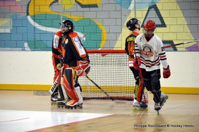 Photo hockey reportage N1 : Laborieuse mais précieuse victoire