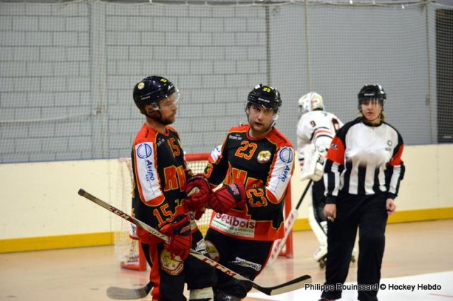 Photo hockey reportage N1 : Laborieuse mais précieuse victoire