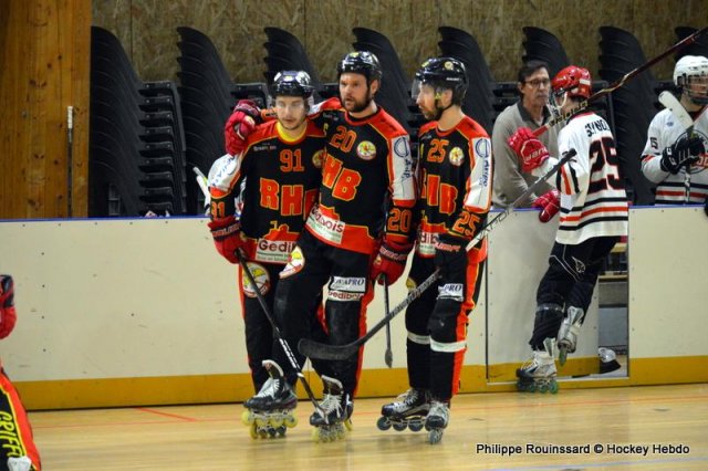 Photo hockey reportage N1 : Laborieuse mais précieuse victoire