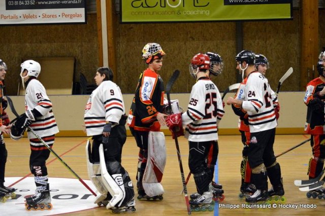 Photo hockey reportage N1 : Laborieuse mais précieuse victoire