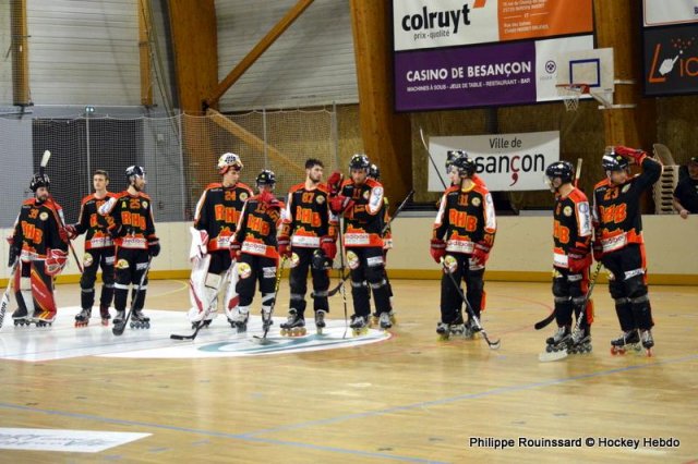 Photo hockey reportage N1 : Laborieuse mais précieuse victoire