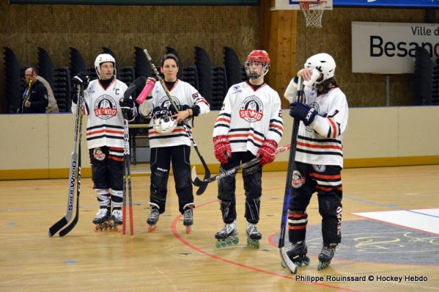 Photo hockey reportage N1 : Laborieuse mais précieuse victoire