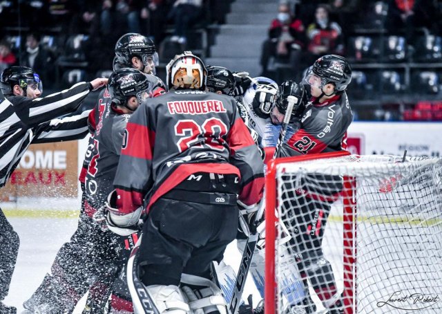 Photo hockey match Bordeaux - Gap  le 20/02/2022