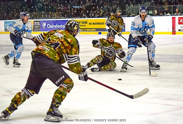 Photo hockey match Nantes - Marseille le 19/02/2022