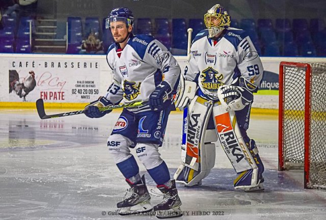 Photo hockey match Nantes - Dunkerque le 22/02/2022
