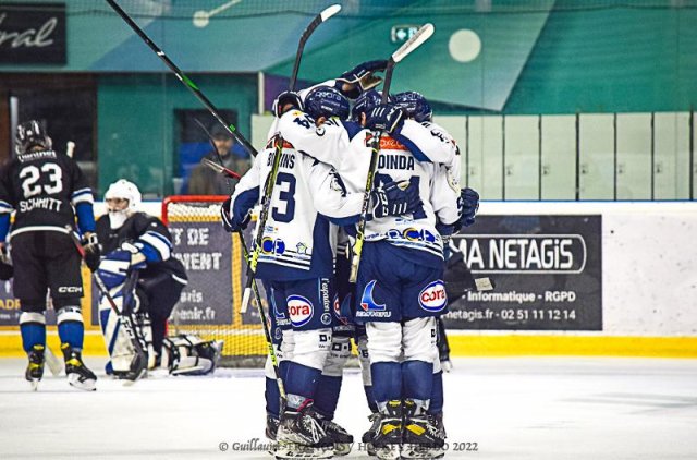Photo hockey match Nantes - Dunkerque le 22/02/2022