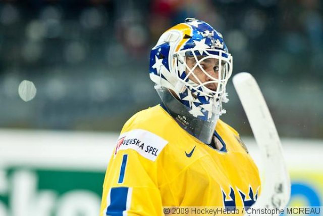 Photo hockey reportage CM09 Qualif J5 : La Suède d'un patin