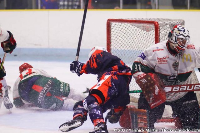 Photo hockey match Clermont-Ferrand - Mont-Blanc le 22/02/2022
