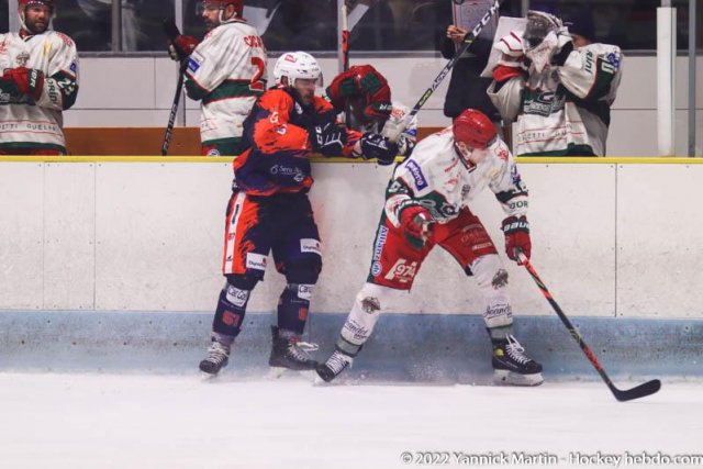 Photo hockey match Clermont-Ferrand - Mont-Blanc le 22/02/2022