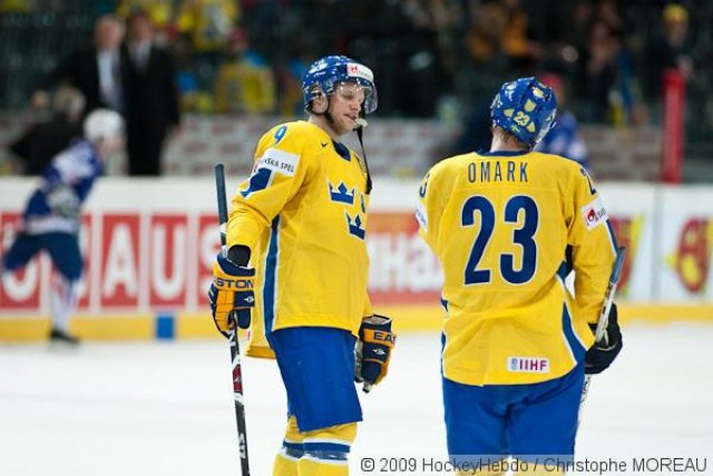 Photo hockey reportage CM09 Qualif J5 : La Suède d'un patin