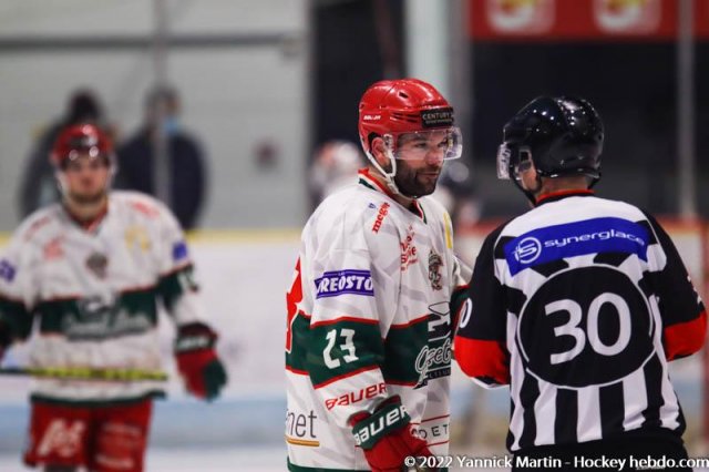 Photo hockey match Clermont-Ferrand - Mont-Blanc le 22/02/2022
