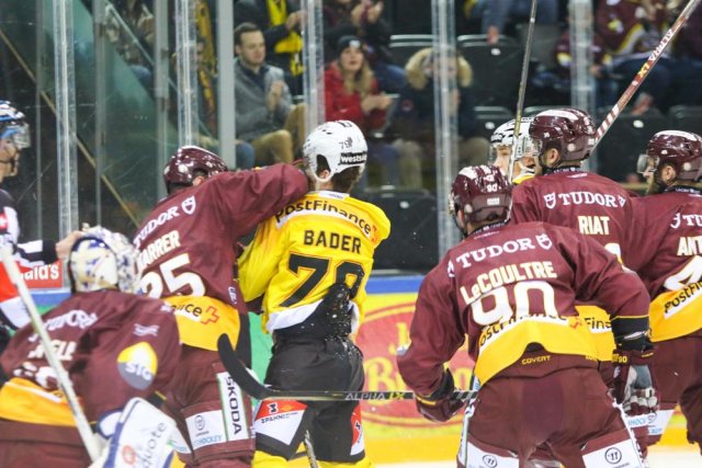 Photo hockey match Genève - Bern le 26/02/2022