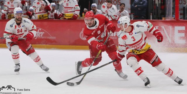 Photo hockey match Lausanne - Rapperswil-Jona le 26/02/2022