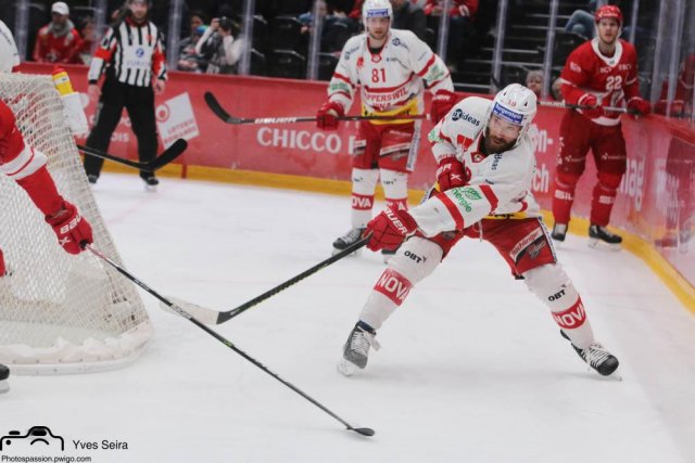 Photo hockey match Lausanne - Rapperswil-Jona le 26/02/2022