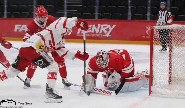 Photo hockey match Lausanne - Rapperswil-Jona le 26/02/2022