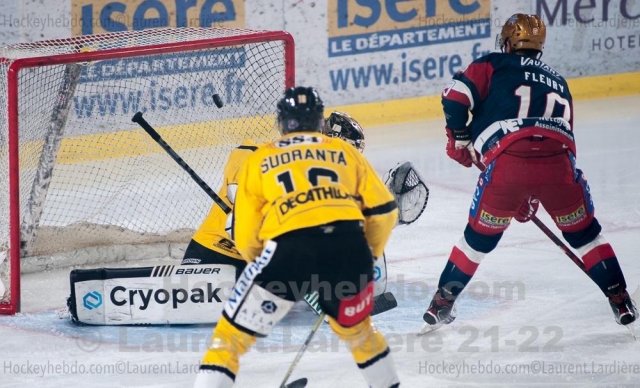 Photo hockey match Grenoble  - Rouen le 25/02/2022