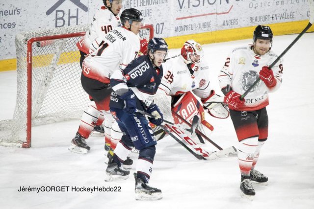 Photo hockey match Angers  - Nice le 26/02/2022